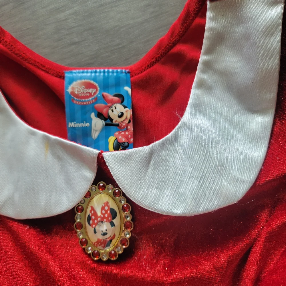 Disney Minnie Mouse Dress With Headband costume